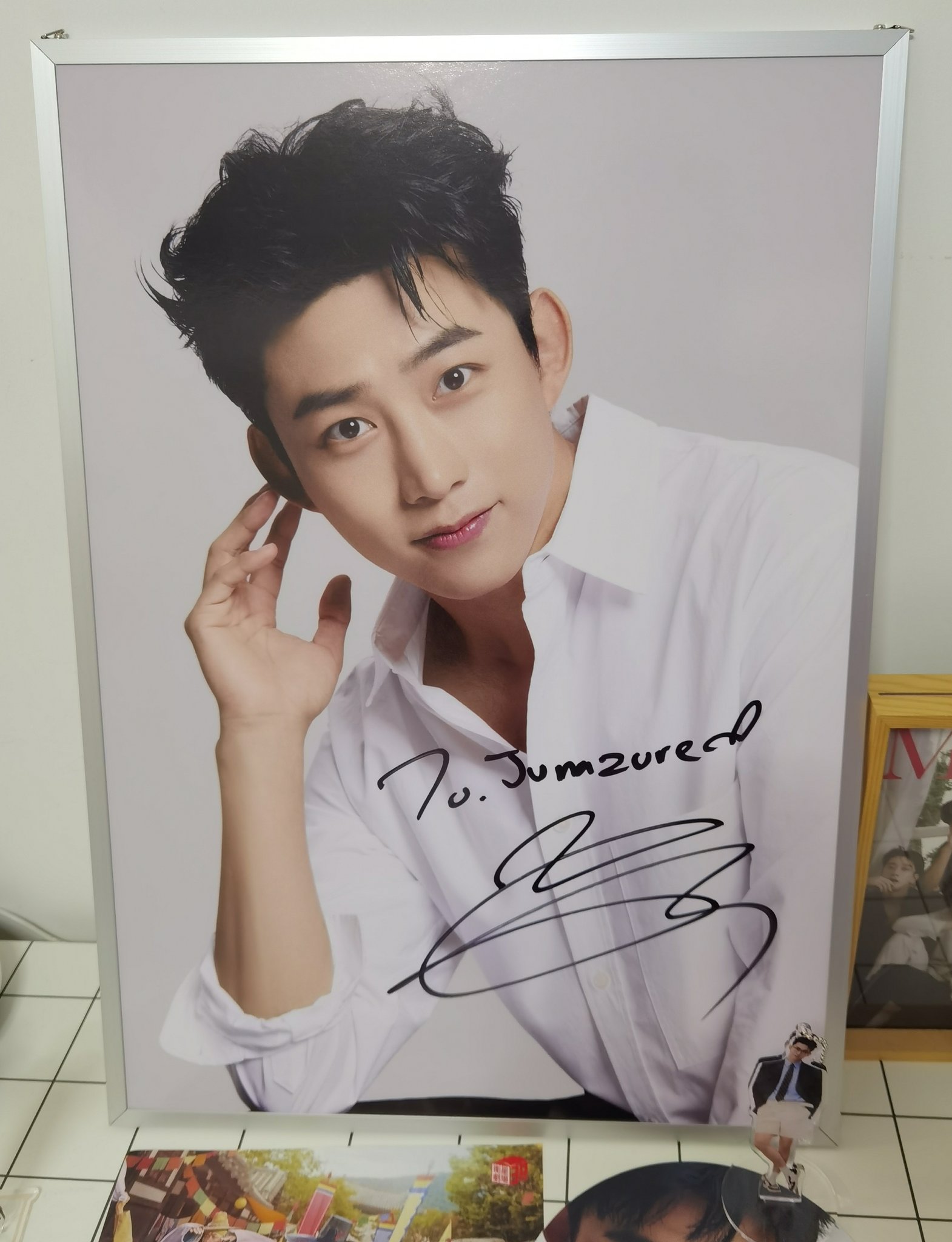 Junazure🐰 on X: "Although I can't be there for Taecyeon fan meeting jp/kr  this year, these lovely merchandise come to me thanks to dear hottest  friend💚 Hope to join you all very