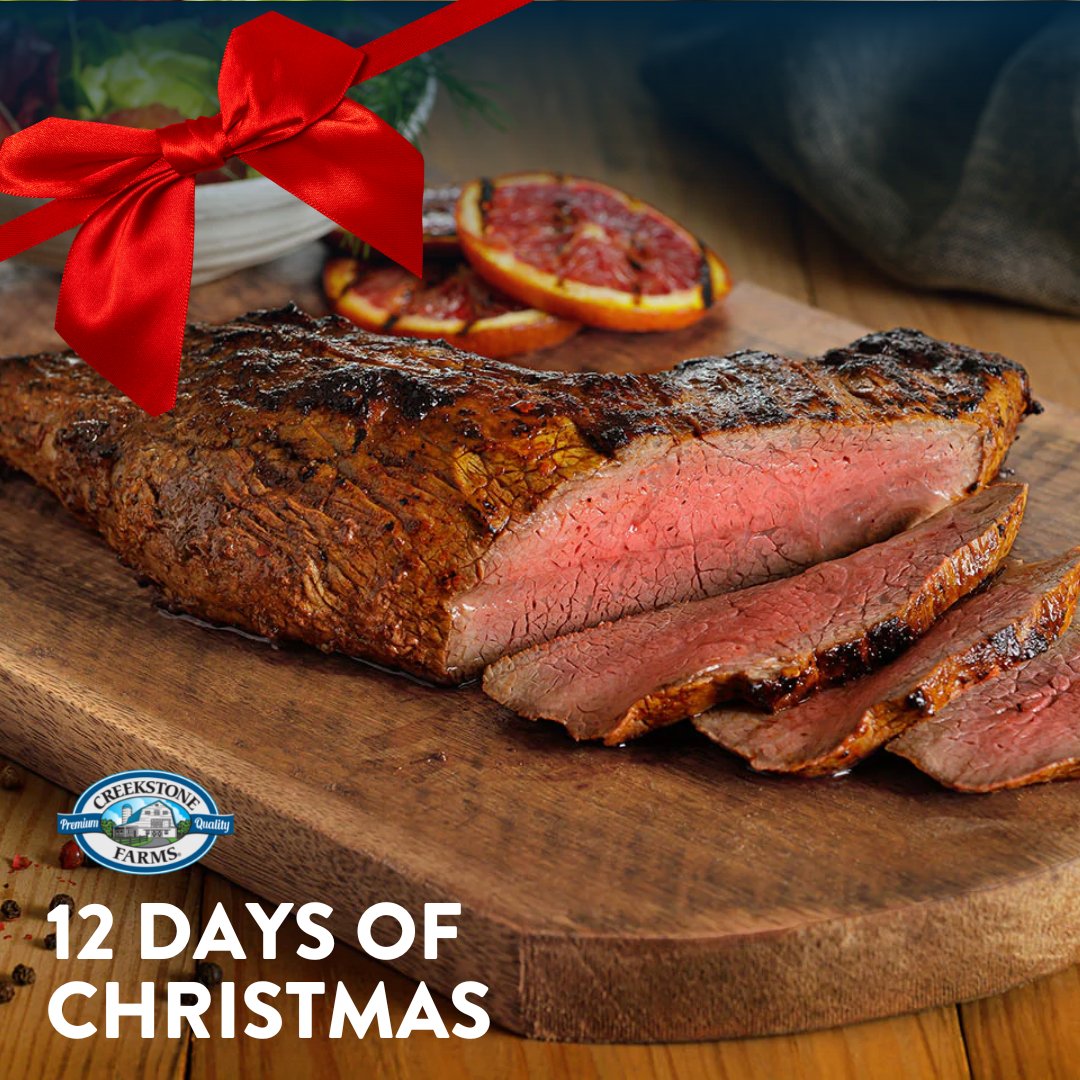 12 Days of Christmas: DAY 9 - USDA Prime Tri-tip Special #CreekstoneFarms #12DaysofChristmas #Tritips #PRIME #BlackAngusBeef #Holidays shop.creekstonefarms.com/products/usda-…