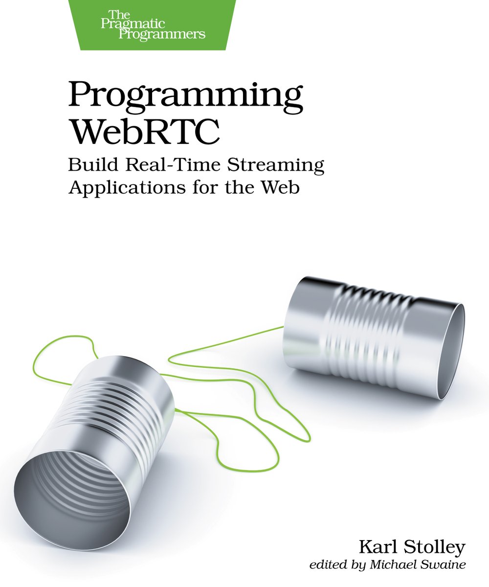 Share data between web apps, mobile apps, and desktop in real time using WebRTC by @stolleydotdev. Your copy of Programming WebRTC is 50% off s/$50+ purchases until 6P ET.

pragprog.com/twelve-days-of…

#12DaysOfPragProg