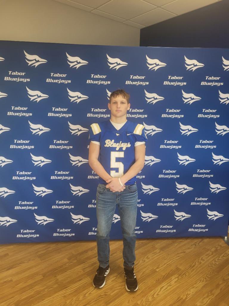 Excited to receive my first offer from Tabor College! Had a great time visiting!