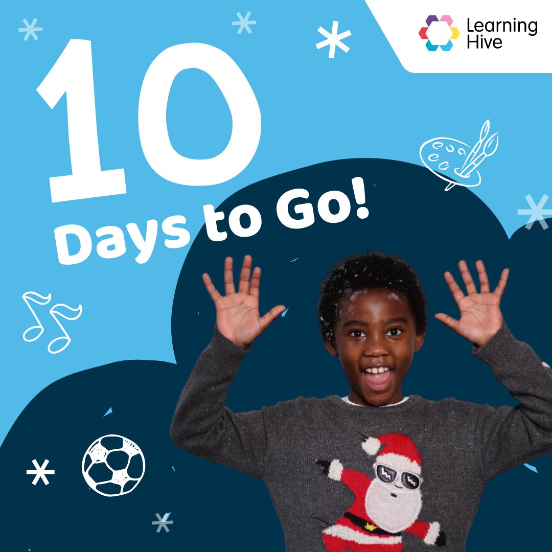 learninghiveuk's tweet image. It&apos;s now just 10 days until our Winter Camps begin. Sign up now before it&apos;s too late!

Lots of different activities are planned such as basketball, cooking workshops and drama club 🎭 🧑‍🍳 🏀 

#christmasholidays #wintercamp2022 #signupnow #activities #festive