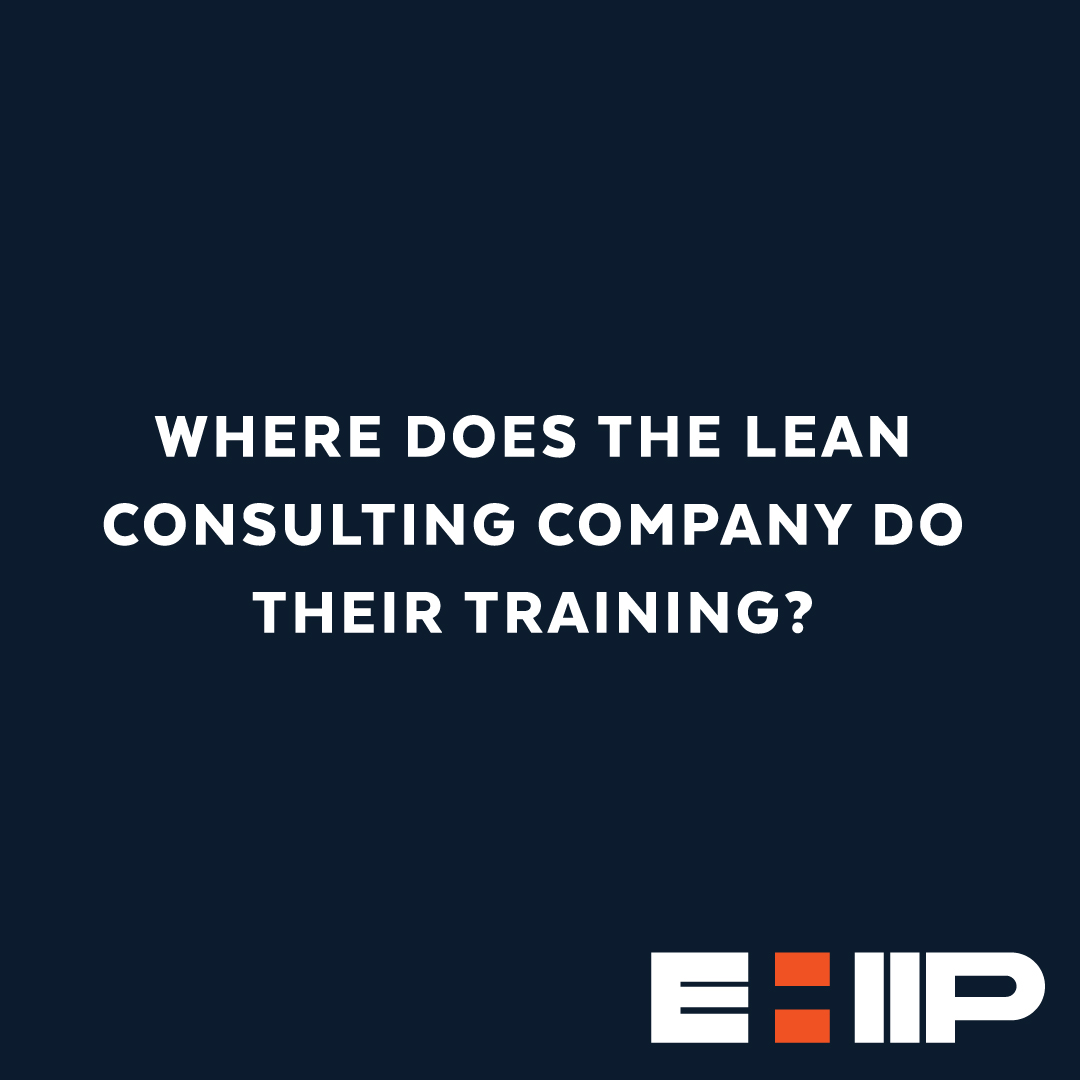 For me, it is a firm belief that 95% of the Lean Manufacturing training should be out on the “shop floor”, or where ever the work is being performed.