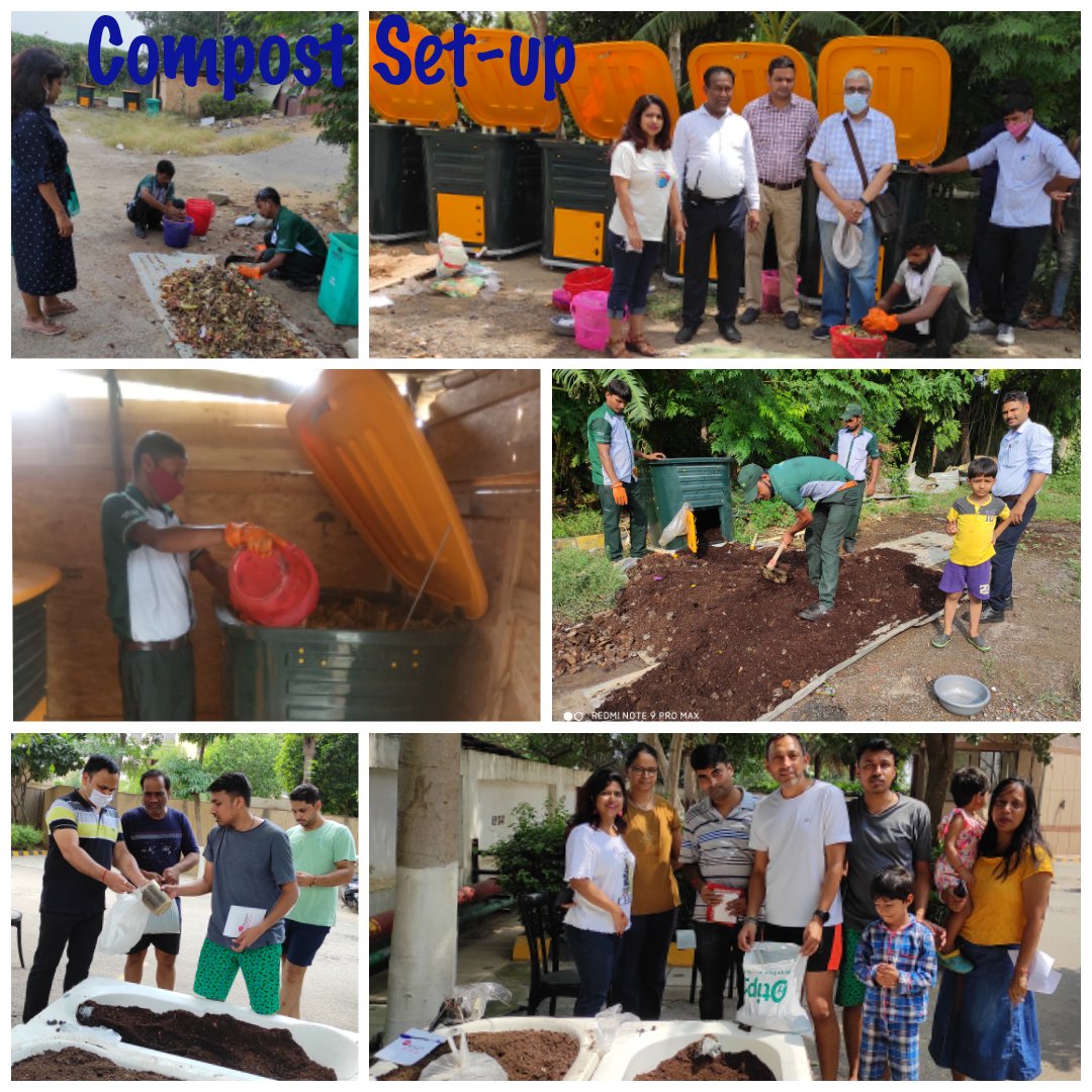 SatyaSahay2's tweet photo. Glimpses of Waste Management Journey in Vipul Lavanya Society, Sec-81, Gurgaon. 
Thanks to all residents, Waste-Wise Warriors, Kids &amp; @ZC_zenith  @MCManesar @wecares4india to make it possible at source level 🙏🙏 https://t.co/ayPiZJ5JUx
