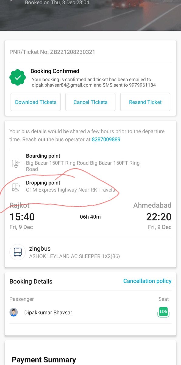 ItsDipak's tweet photo. Every time Dropping point issue by Zing Bus 
Right now i am in bus and your marsha said that bus is not going to my dropping point and this is not first time i am facing this issue 
Pathetic #Zingbus 
@zingbus https://t.co/e98DSNUfjL