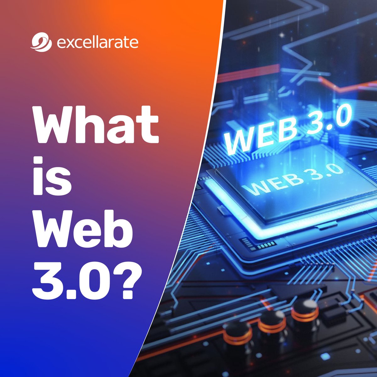 Web 3.0 can be described by the core concepts of decentralization, openness and greater user utility. Here are a few defining features of Web 3.0: excellarate.com/blogs/what-is-…  

#Web3 #Web #decentralization #Users #WebUsers #Webutility #Blog #Excellarate