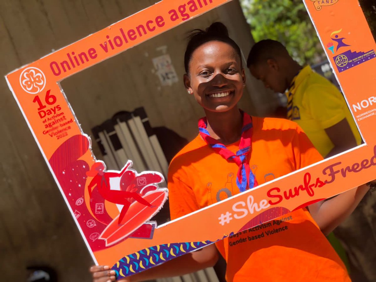 “Violence against women isn't cultural, it's criminal. Equality cannot come eventually, it's something we must fight for now”
#shesurfsfreedom
#tanzaniagirlguidesassociation
I6 days of activism against gebder based violence 2022