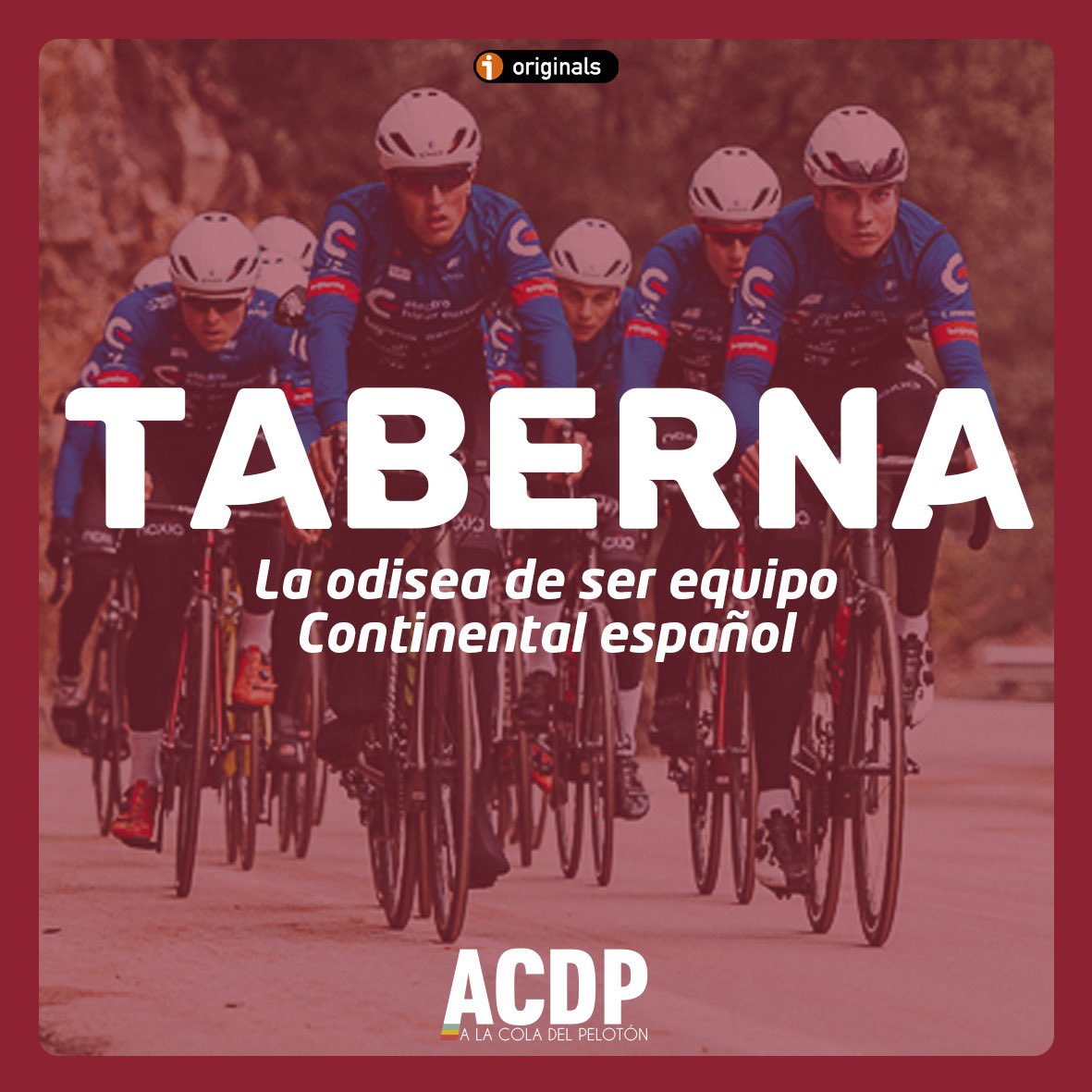 ACDPeloton's tweet photo. 🎙️ #TabernaACDP
🚴♂️ Hablamos con Héctor Ballester, presidente del equipo @EHETeam para descubrir su ambicioso proyecto y la situación de la categoría Continental es España.
🫡 Repasamos la actualidad.
🗣️@franalarcon, @mikeilundain y @AlbertRiveraR.
➡️ https://t.co/b8gnBcKRTr https://t.co/Rtef2NWWjB