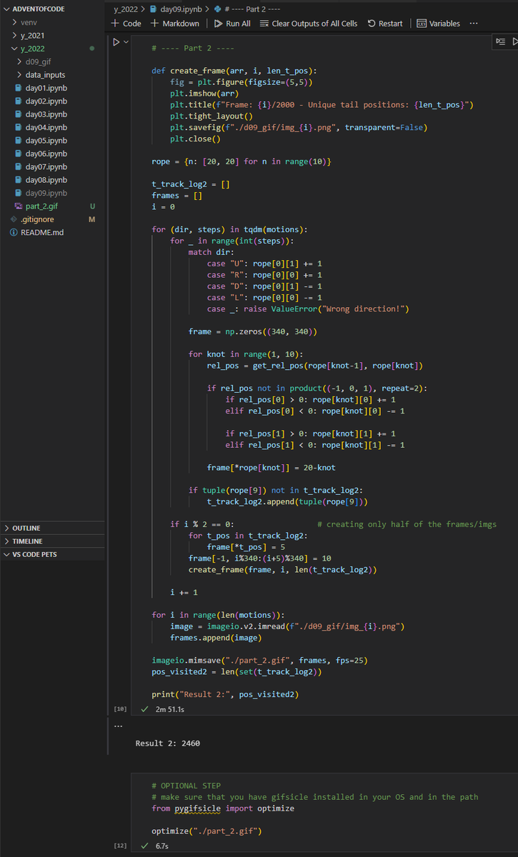 mad_enrico's tweet image. #python311 #gif #SpoilerAlert
make sure that you have the same folder scaffolding with the input files and the generated images or adapt it to your case
