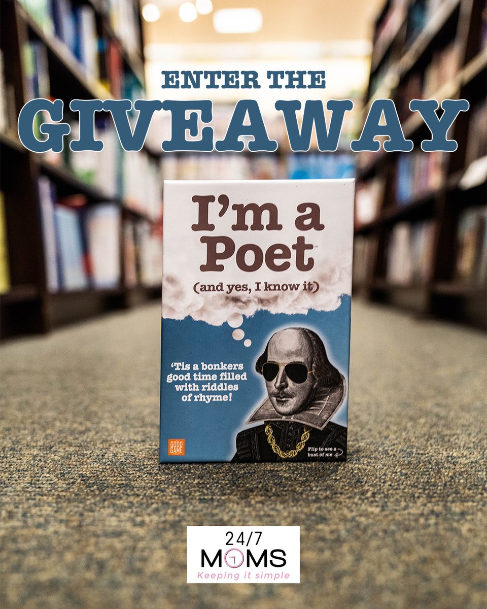 We’ve partnered with 24/7 Moms to bring you a rhyming and riddling giveaway! Click the link to enter for a chance to win!

bit.ly/3W3tjC9