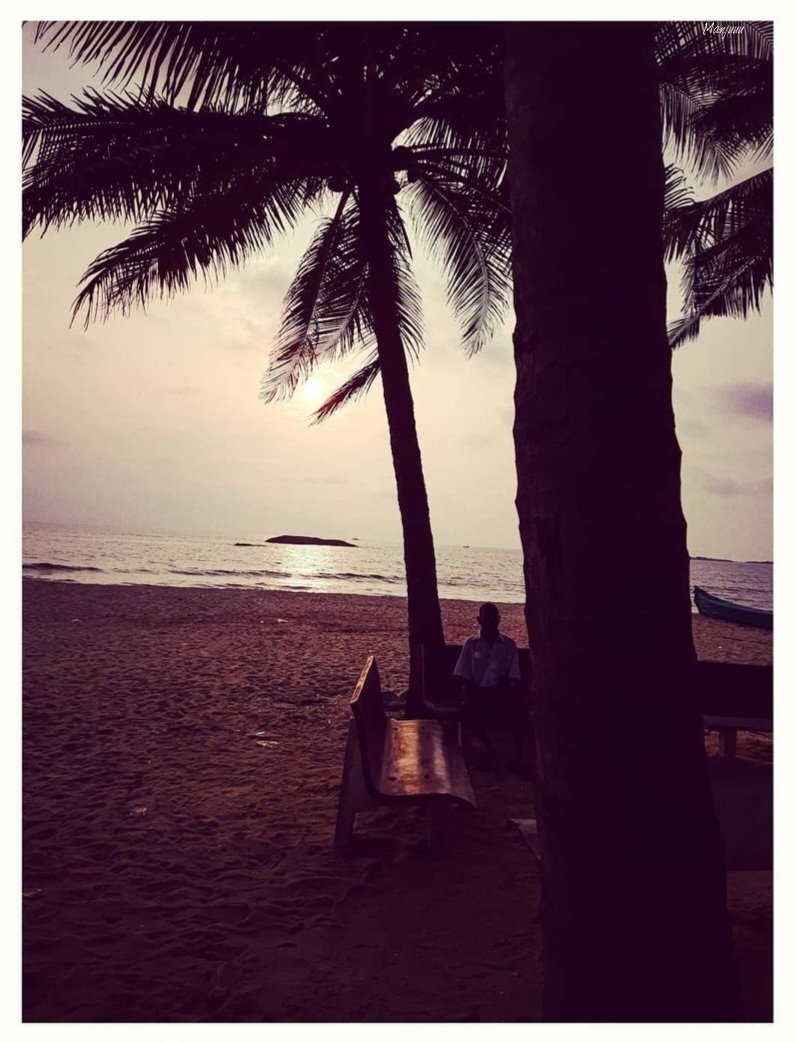 Mattu beach #sunset #mobilephotography #NaturePhotography