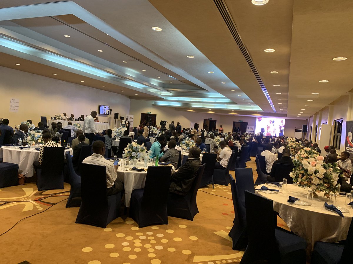 UIPE_Uganda's tweet photo. Full house @RoyalSuitesKla as we celebrate 50 years of @UIPE_Uganda
Kudos on showing up!
#UIPEAt50
#Galadinner https://t.co/FojS2MTV7q
