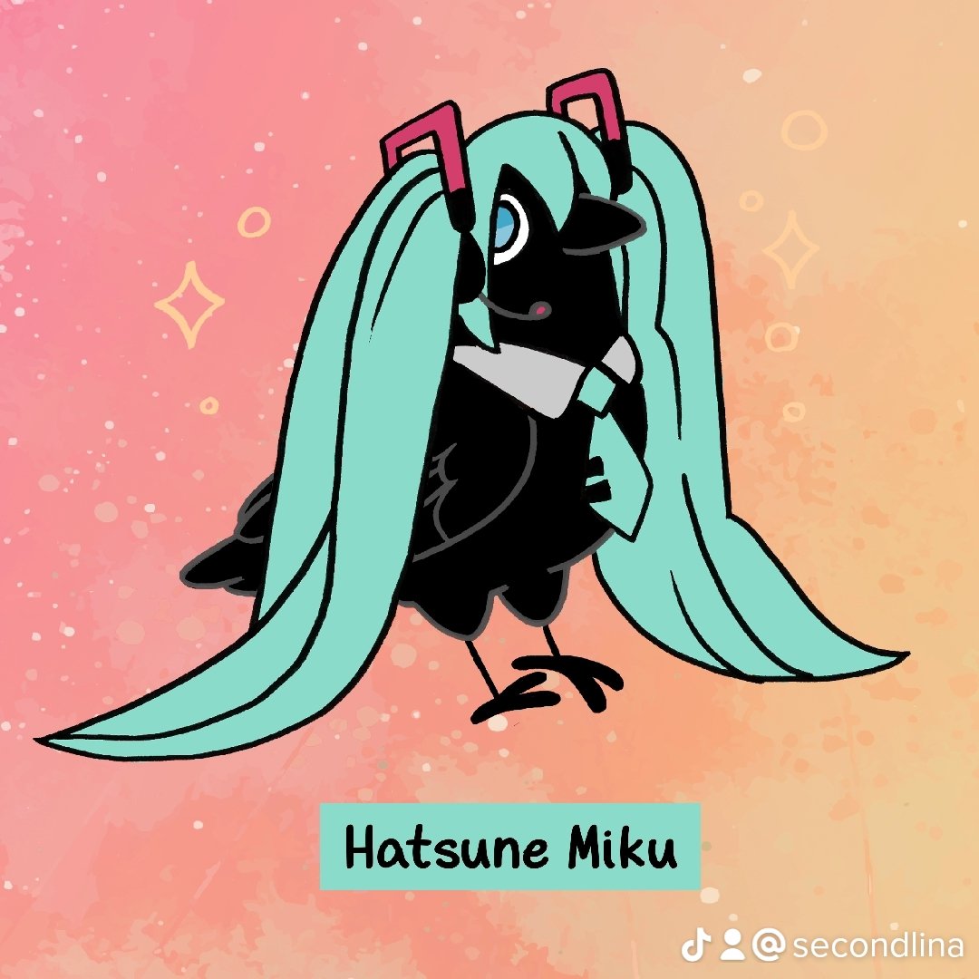 「Miku~ 」|Isa // Lord of Crows, Owner of Blåhajsのイラスト