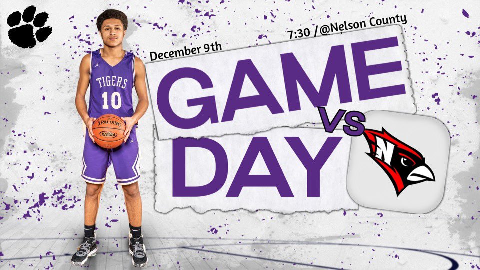 It's GAMEDAY!

🏀 Bardstown vs. Nelson Co 
 📍Nelson Co High School 
🕤 JV Boys 6pm 
        V Girls 6pm 
       JV girls 730pm
        V Boys 7:30 pm 

Let's go Tigers! 😎💪🏽
#WeAreAllIn

🎟️ gofan.co/app/school/KY6…