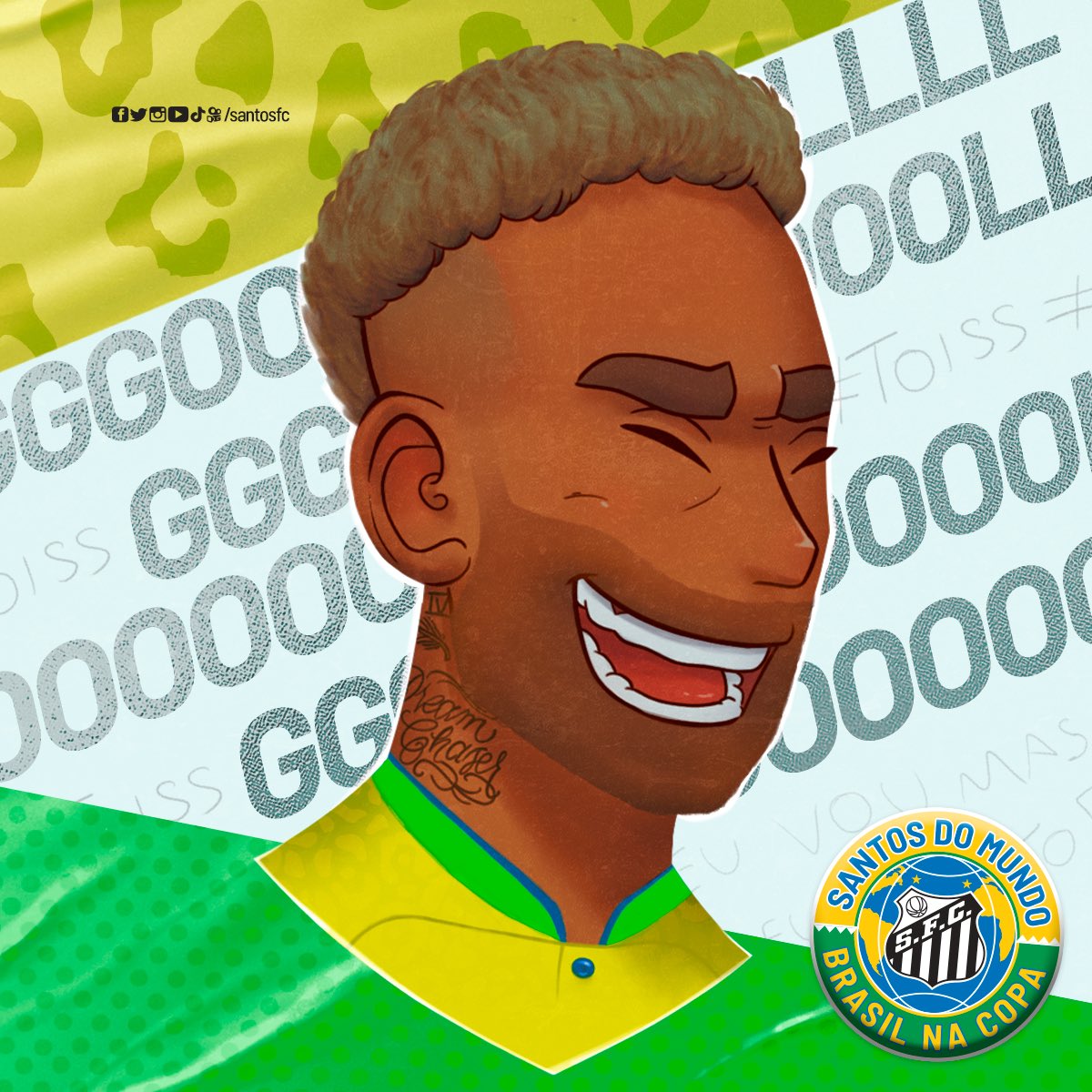 NEYMAR DA SILVA 𝑺𝑨𝑵𝑻𝑶𝑺 JÚNIOR! É GOL DO BRASIL COM SANGUE DE MENINO DA VILA NA COPA! 🇧🇷⚪️⚫️

#FIFAWorldCup #SantosDoMundo #BrasilNaCopa