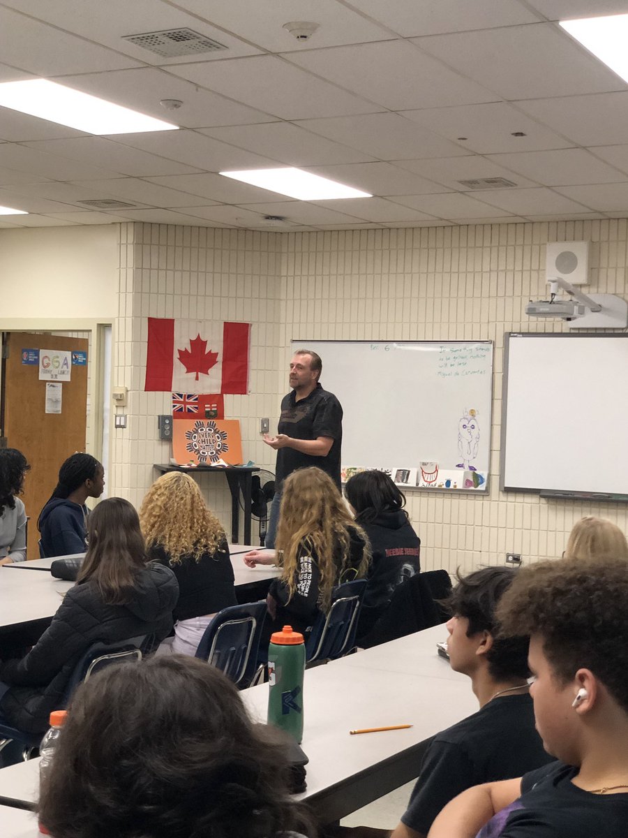 We had some awesome experiential learning opportunities this week! Mr. Hanson and Mr. Ross welcomed Peter Bjornson in to have students learn about how bills become laws, and Mrs. Lobban’s class got up close to a live lobster in culinary class! What an awesome learning community!