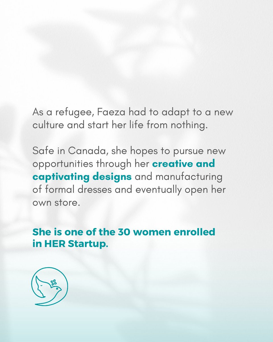 Syrian Canadian Foundation (@scfgta) on Twitter photo Meet our next featured woman refugee from the HER Story series!
Looking for ways to support refugee women? Donate your time as a mentor for our 2022-23 HER Startup cohort to guide our inspiring entrepreneurs!
To apply, please visit her-startup.ca/mentorship/
#HERStory #scf Meet our next featured woman refugee from the HER Story series!
Looking for ways to support refugee women? Donate your time as a mentor for our 2022-23 HER Startup cohort to guide our inspiring entrepreneurs!
To apply, please visit her-startup.ca/mentorship/
#HERStory #scf