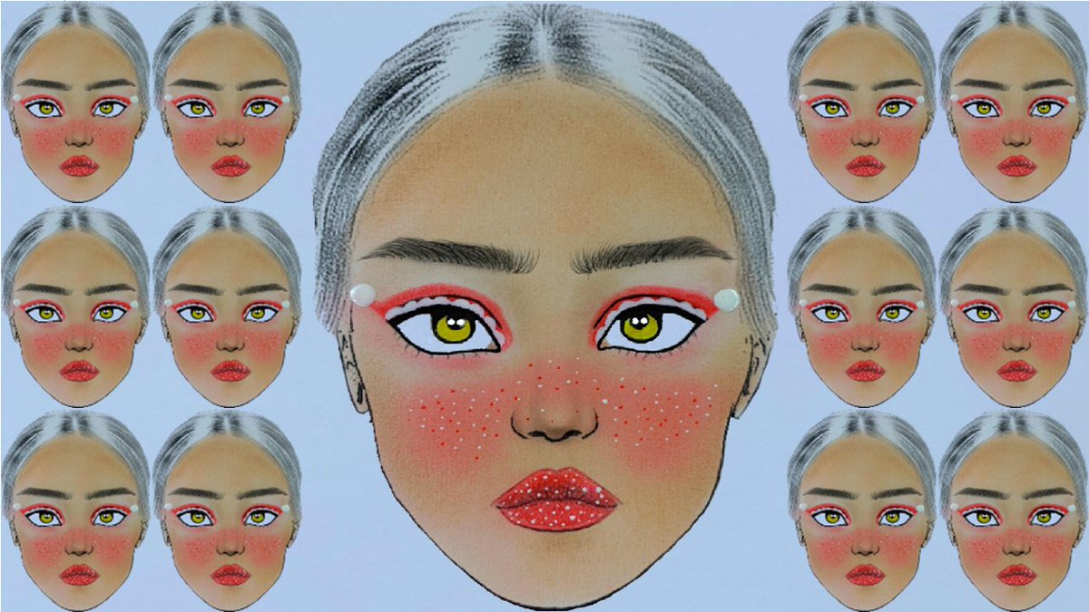 DudiMakeup's tweet photo. TikTok Made Me Do It - TikTok Christmas Filter Makeup On Face Chart 😍
#christmasmakeup #facechart #makeup #makeuplook #facecharts #christmasmakeuplook #redmakeup #art
Video🔽
https://t.co/unEkM9ZzDR https://t.co/S8mCgtBKU3