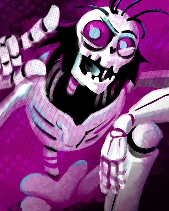 27. Dionysius- 28. Skelly#HadesGame #HadesFanArt #huevember #huevember2022 
