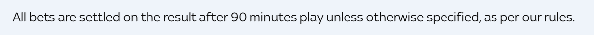FootyAccums's tweet photo. To avoid any confusion, the boost is unfortunately 90 minutes only.

This is included in the market notes when opening the market. https://t.co/e7JsVdEAtd