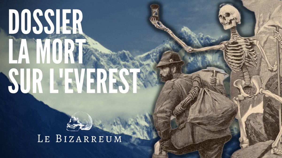 [DOSSIER SPÉCIAL] 
Dernier contenu de 2022, un triptyque débuté en 2019 autour de 🏔️la Mort et l'Everest 🏔️
👉🏻Le RT de mon travail est le meilleur moyen de m'aider à le faire connaître. Au programme il y en a pour tous les goûts : déroulez pour découvrir ce que j'ai concocté🧵