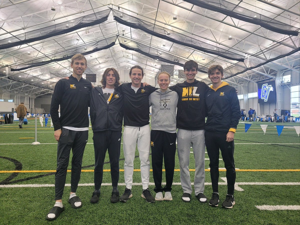 Squad up at Grand valley State today