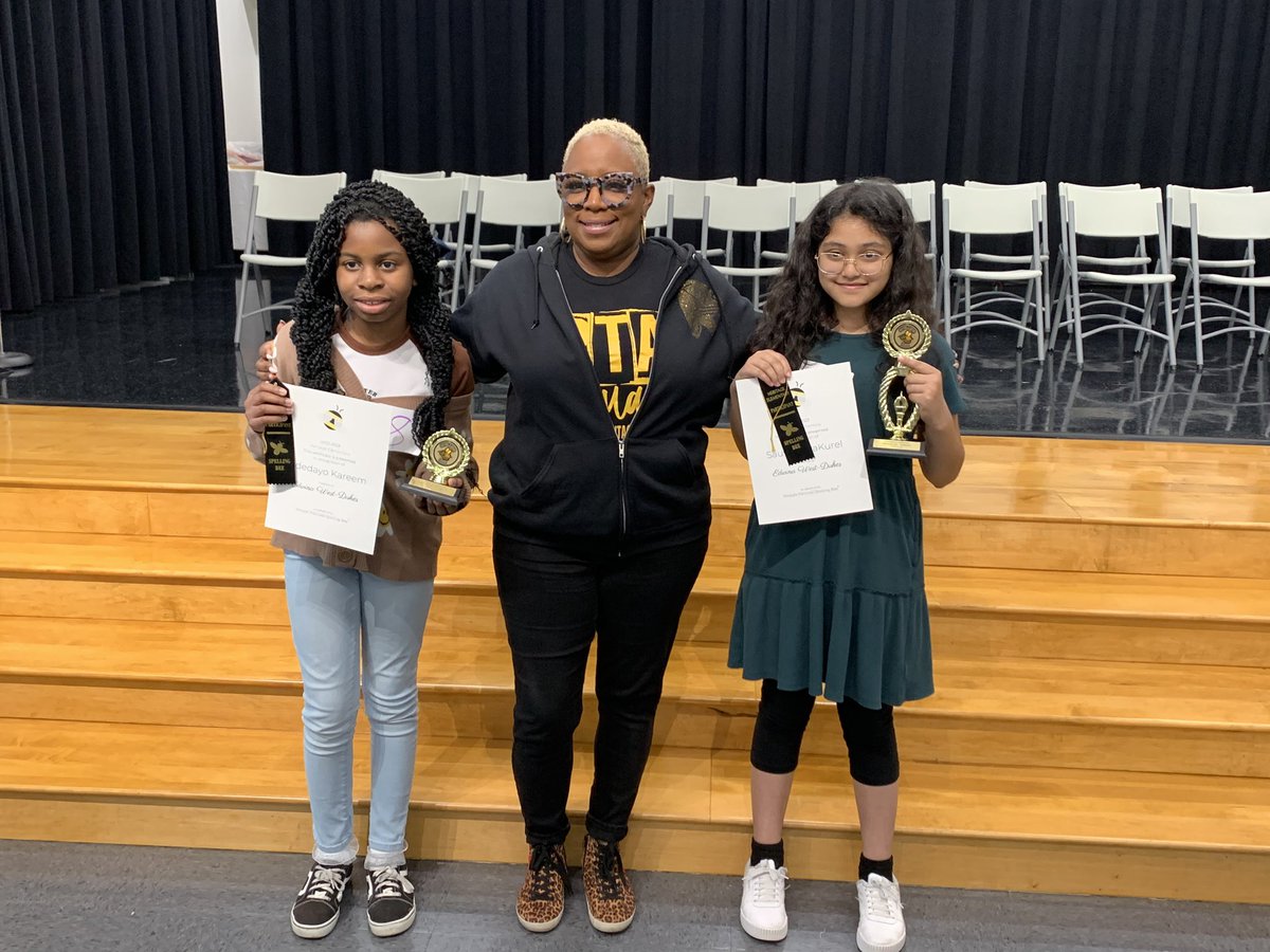 Congratulations to our amazing students on their performance in the spelling bee today. Beyond proud of our Panthers! #HeritageES #HeritageIsHome