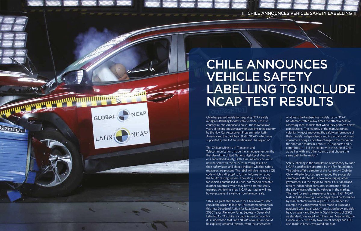 Proud to see our consumer &amp; advocacy work feature in the 20 year anniversary edition of the <a href="/FIAFdn/">FIA Foundation</a> Annual Report. fiafoundation.org/resources/fia-…