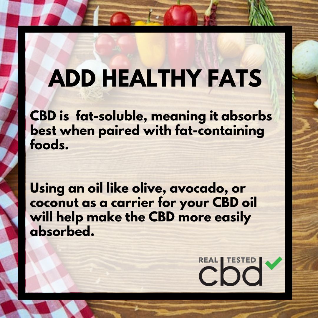 RealTestedCBD's tweet image. Craving some CBD cuisine? Check out these tips for cooking with #CBDoil! #RealTestedCBD #CBDtesting #CookingwithCBD