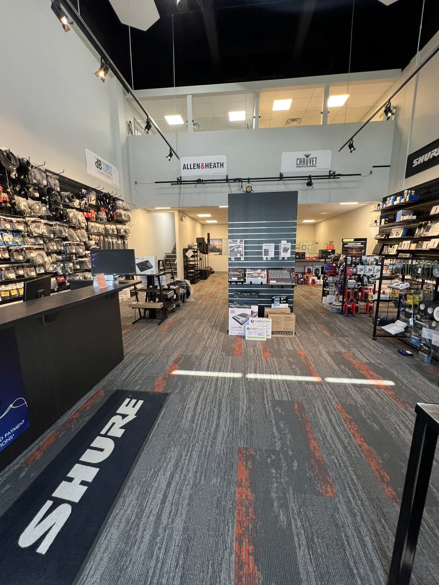 Our store is open 9:00AM-3:00PM, pop in and see if we have anything to fill your stocking or perhaps your tree! 

Podcasting, mixing, sound, lights, cables, and even spike tape!