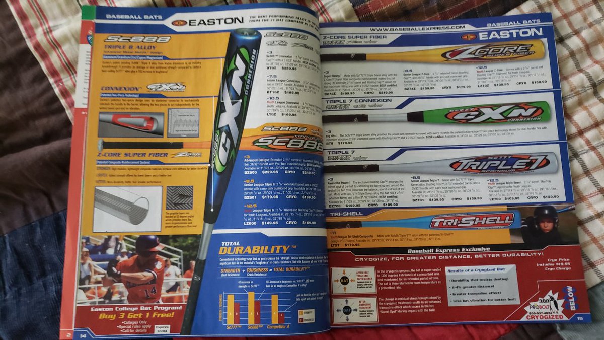 RA_Parker's tweet photo. My sister found a Baseball Express catalog from 2003 in her attic.

The nostalgia! https://t.co/HrhuvjdfJt