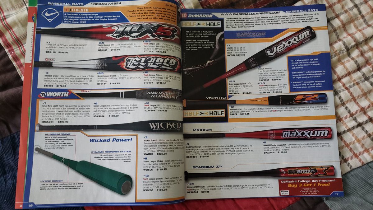 RA_Parker's tweet photo. My sister found a Baseball Express catalog from 2003 in her attic.

The nostalgia! https://t.co/HrhuvjdfJt