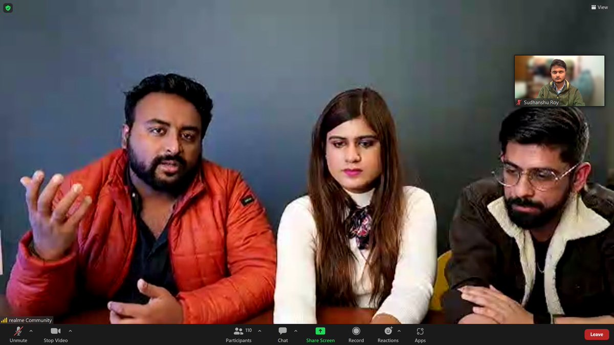 _sudhanshuroy_'s tweet photo. It's a fabulous experience to be a part of #UnboxrealTime Episode 3 with @harisree24 @AayushiiiSingh and @KocharBazul It's an amazing live detailed unboxing of the all-new #realme10ProSeries5G, #CurvedDisplayNewVision, and that.....
@realmeIndia @FrancisRealme @MadhavSheth1 (1/3) https://t.co/Ubq9eLSKia
