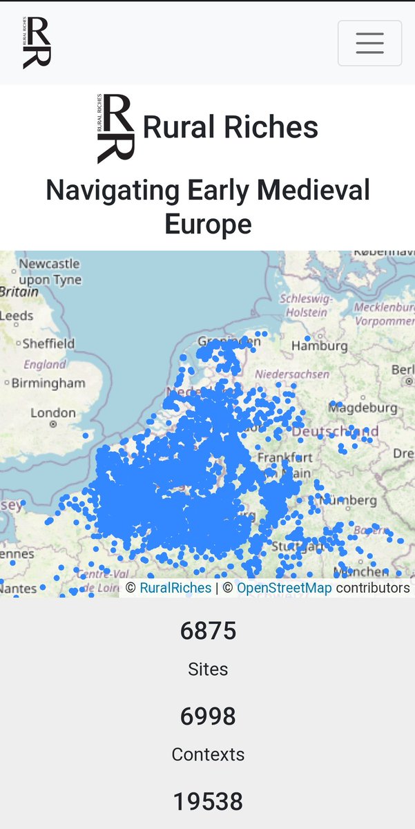 RichesRural's tweet photo. The webportal is now live!

In it you can find thousands of archaeological sites on early Medieval northwestern Europe

https://t.co/ihi6nblQXn

#medieval #Archaeology https://t.co/VHW2sPpDyq