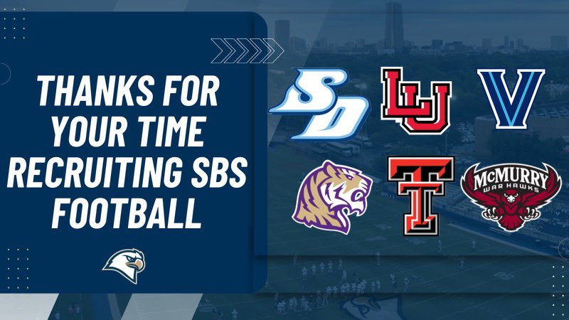 Coach Walker 🦅 (@mawalker_sbad) on Twitter photo Always great to see college coaches visiting and spending time talking with our <a href="/SBS_Athletics/">SecondBaptistSchoolAthletics</a> athletes. 📈 Always great to see college coaches visiting and spending time talking with our <a href="/SBS_Athletics/">SecondBaptistSchoolAthletics</a> athletes. 📈