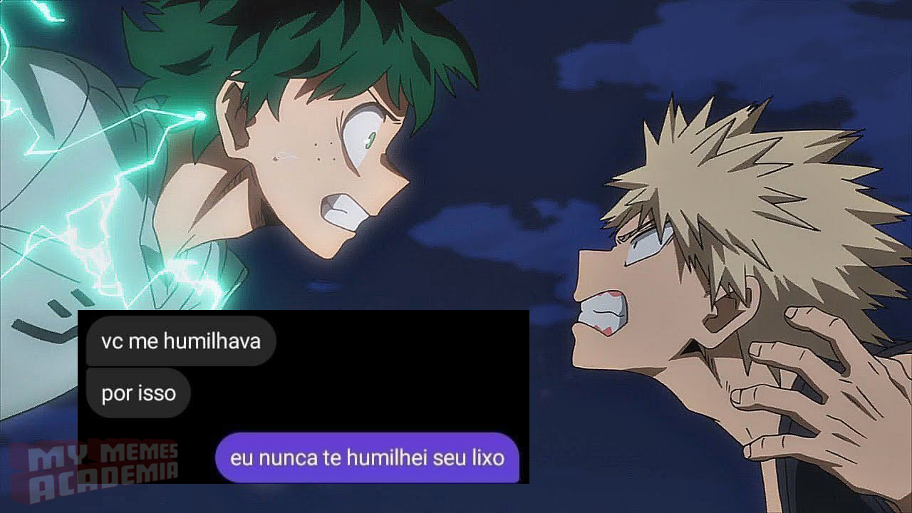 My Memes Academia - Pôster do filme novo!