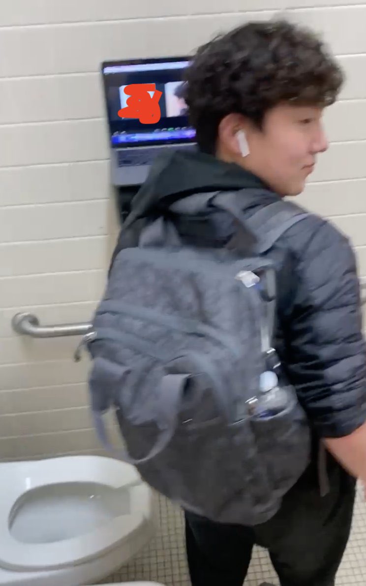 ericzhu's tweet image. I need to start telling investors that I work from my highschool’s bathroom