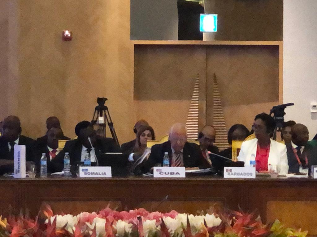 AngelVillaHdz's tweet photo. Viceprimer Ministro de #Cuba, Ricardo Cabrisas intervino hoy en la X #OACPSSummit  en #Angola. Ratificó el compromiso de Cuba con las causas del Sur, la promoción de la cooperación y la solidaridad.@CubaMINREX @EVilluendasC @radio_cubana @lamoros2017  @Deb_invexCuba https://t.co/kA3rw5D83H