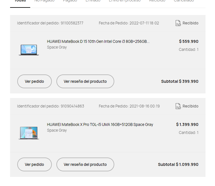 CrisHuenuqueo's tweet photo. Confiando en el buen funcionamiento antes de cumplir un año realice la compra de otro equipo que hasta ahora  a funcionado bien

#soporte #garantiahuawei #Huawei @HuaweiLatam @huawei https://t.co/P4ppBJKy8E