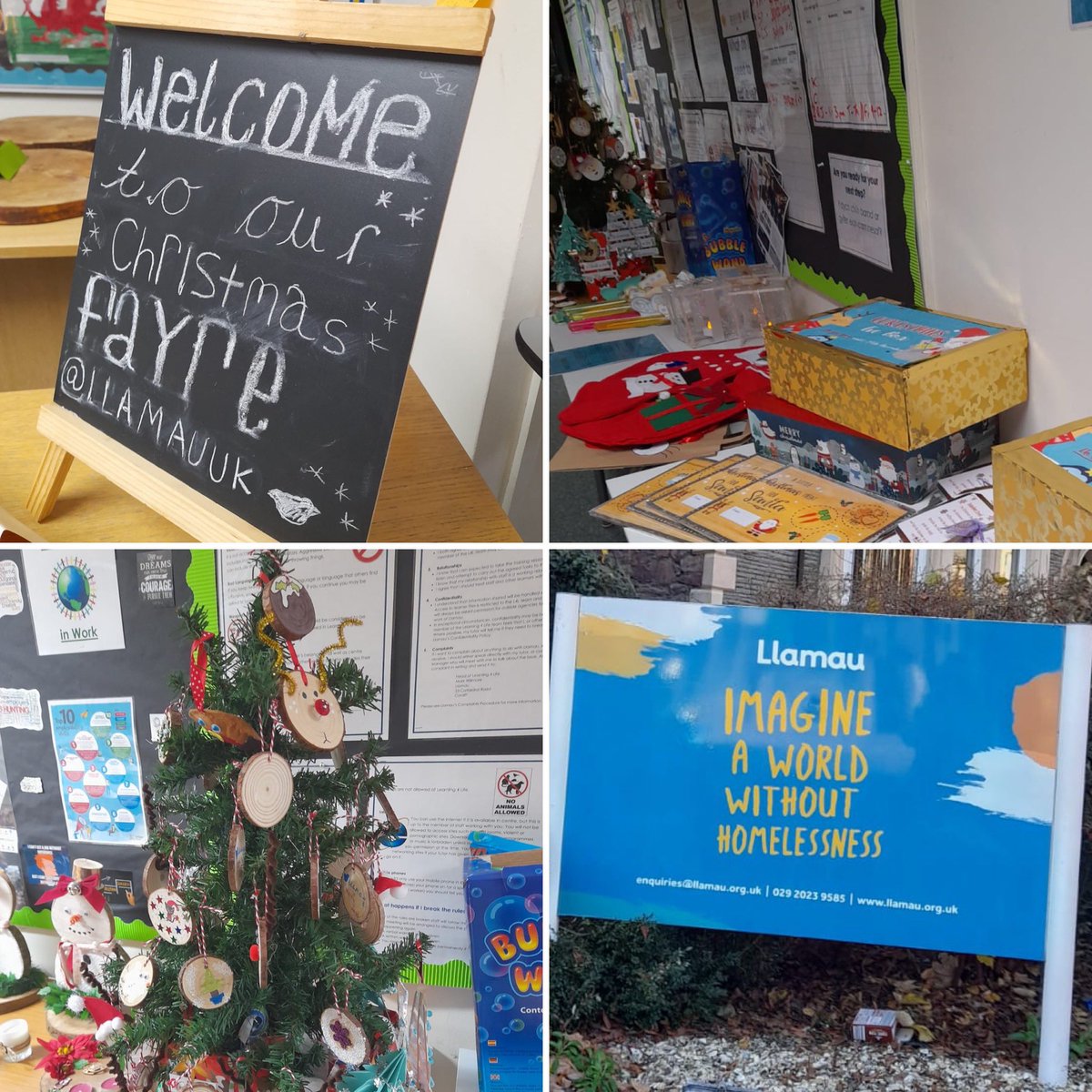 Thank you <a href="/LlamauUK/">Llamau</a> for letting me help at your Christmas craft fayre 🎅🏻🎄 so lovely to see the engagement from some of the young people you support - you should all be so proud! Happy Christmas ❤️