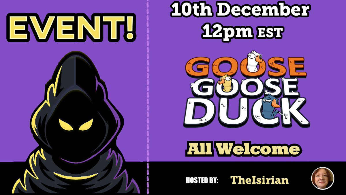 Tomorrow, we get to the bottom of these fowl events

<a href="/theisirian/">TheIsirian</a> will be hosting another wonderful event! 

Join us!

#twitch #twitchstreamers #shadowstreamers #shadow_streamz