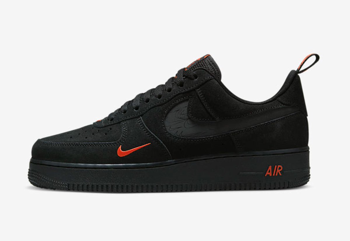 air force 1 red tick junior