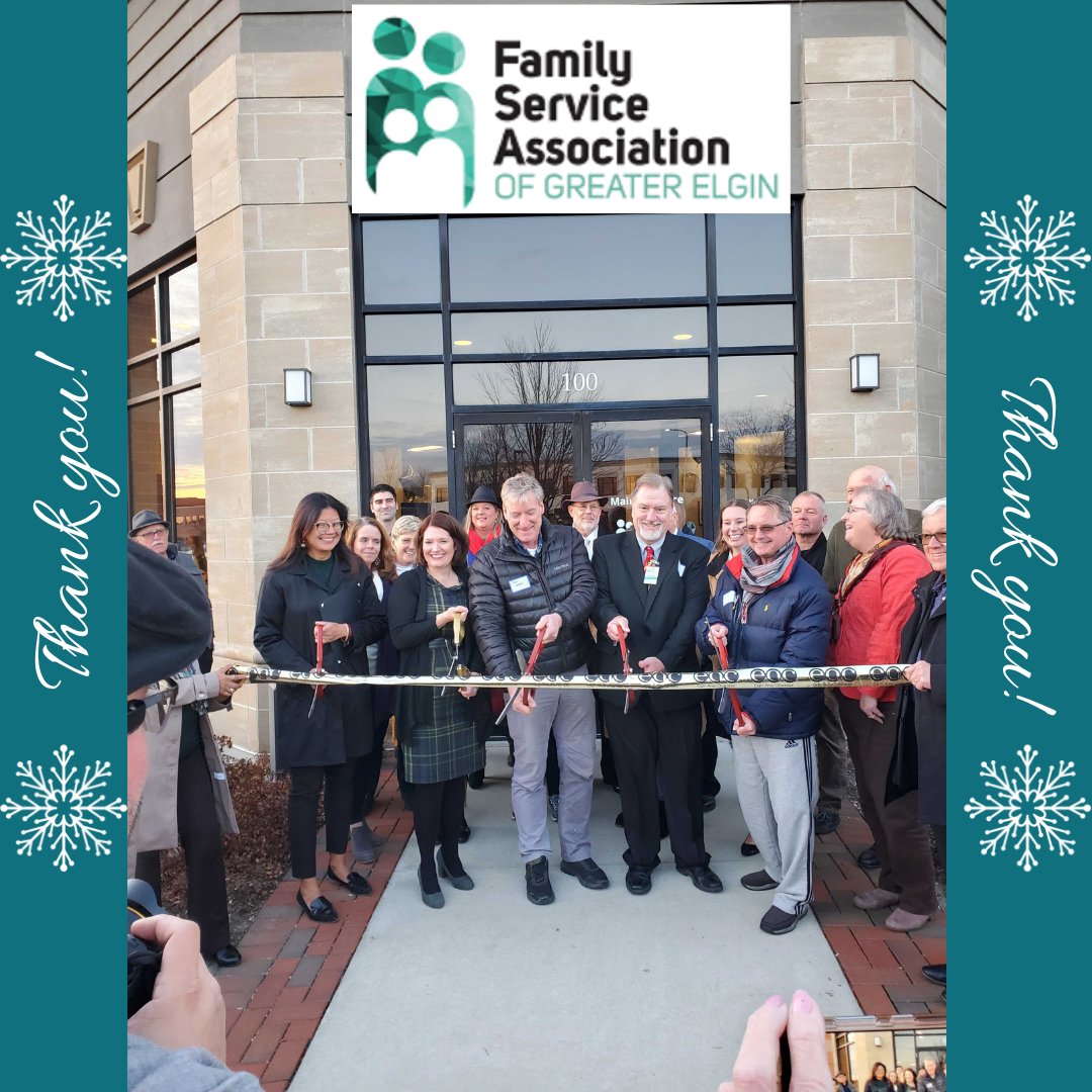 FSAElgin's tweet image. Thank you all for joining us last night at our Ribbon Cutting and Open House! 
Our new space will help us meet the growing and critical mental health needs of our neighboring families. 
Thank you for supporting children's mental health and helping us break the stigma. 💚