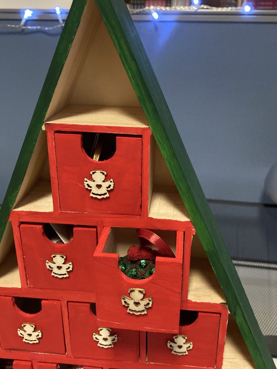 ak_benedict's tweet image. COMPETITION TIME! Win this stunning, hand painted #Murderonthechristmasexpress advent tree, full of festive gifts including embroidered decorations made with love by ME! Just RT and tag a friend who would love the book to enter. The winner will be selected on Monday. UK only. Xxx