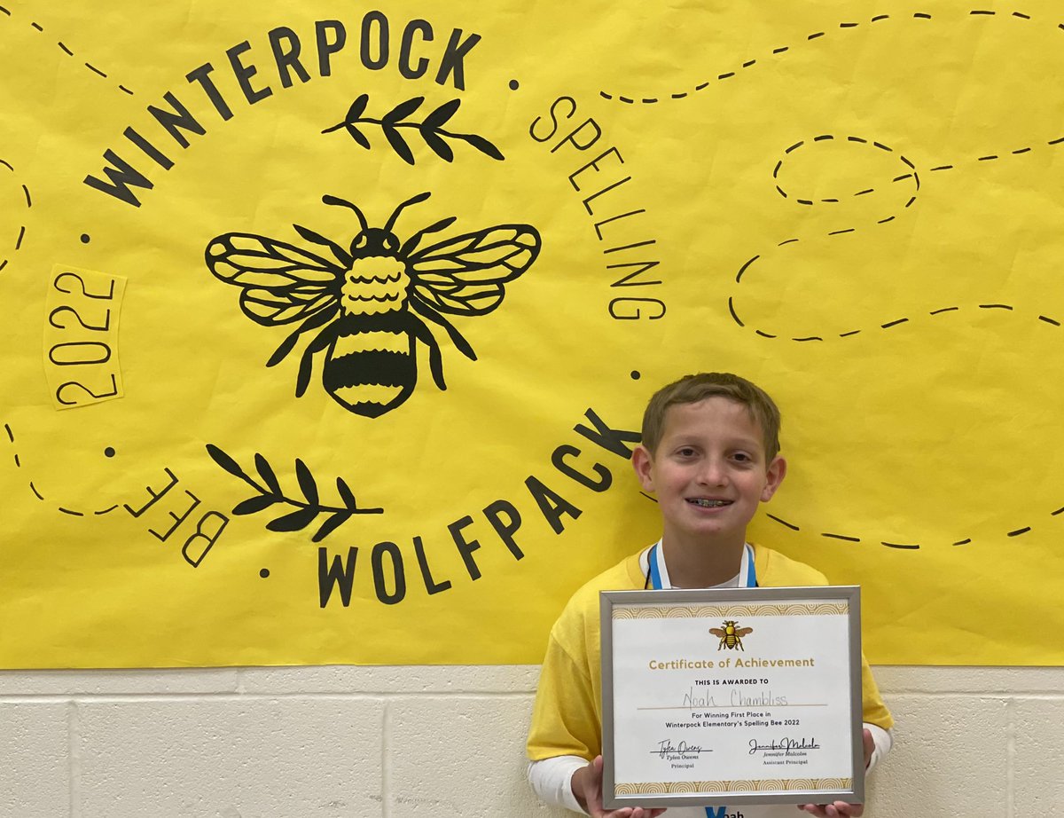 Tylea (Holley) Owens (@holley_edu) on Twitter photo <a href="/WinterpockES/">Winterpock Elementary School</a> was excited to host our first Spelling Bee! Congratulations to all of our students! <a href="/ScrippsBee/">Scripps National Spelling Bee</a> <a href="/DrHigh_CCPS/">Lisa High, Ed.D.</a> <a href="/StefankoB/">Beth Stefanko, Ed.D</a> <a href="/WinterpockReads/">WinterpockReads</a> @ccpsinfo #WPESwolves #OneCCPS <a href="/WinterpockES/">Winterpock Elementary School</a> was excited to host our first Spelling Bee! Congratulations to all of our students! <a href="/ScrippsBee/">Scripps National Spelling Bee</a> <a href="/DrHigh_CCPS/">Lisa High, Ed.D.</a> <a href="/StefankoB/">Beth Stefanko, Ed.D</a> <a href="/WinterpockReads/">WinterpockReads</a> @ccpsinfo #WPESwolves #OneCCPS