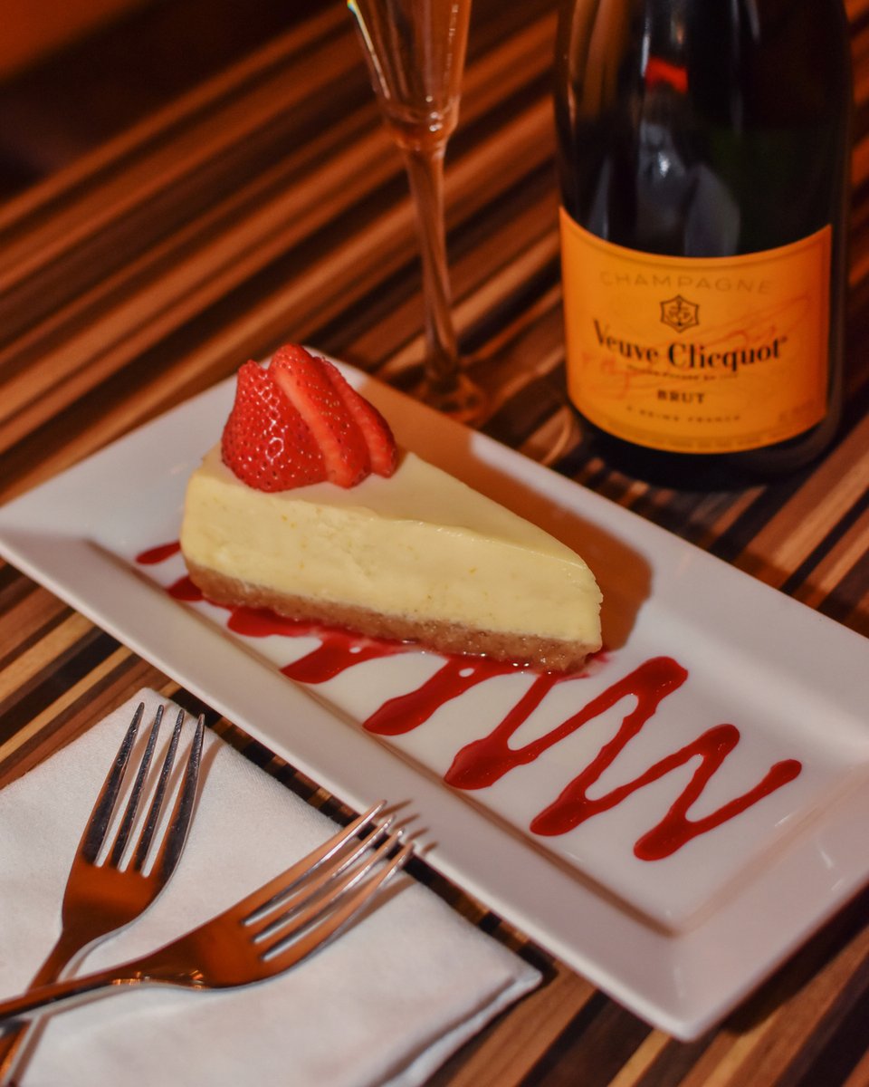 Late night views ✨ Treat yourself to something sweet and half-priced bottles of wine every Friday + Saturday from 11p-1a 🍾