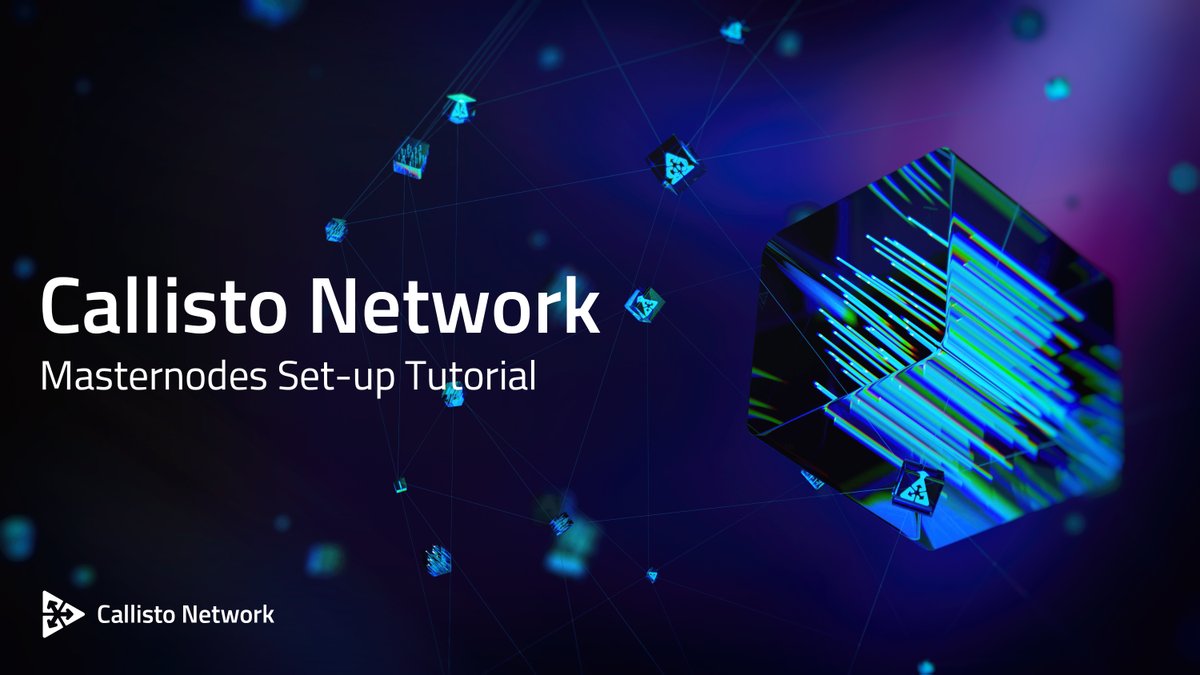 Callisto Network #Masternodes Management Panel is NOW LIVE, and owners of the eligible wallets can now set up their nodes! 

Read more here:
➡️clo.click/MN-Setup

ℹ️ Next stop is December 15th, 2022, for the official launch of the #CallistoNetwork Masternodes.