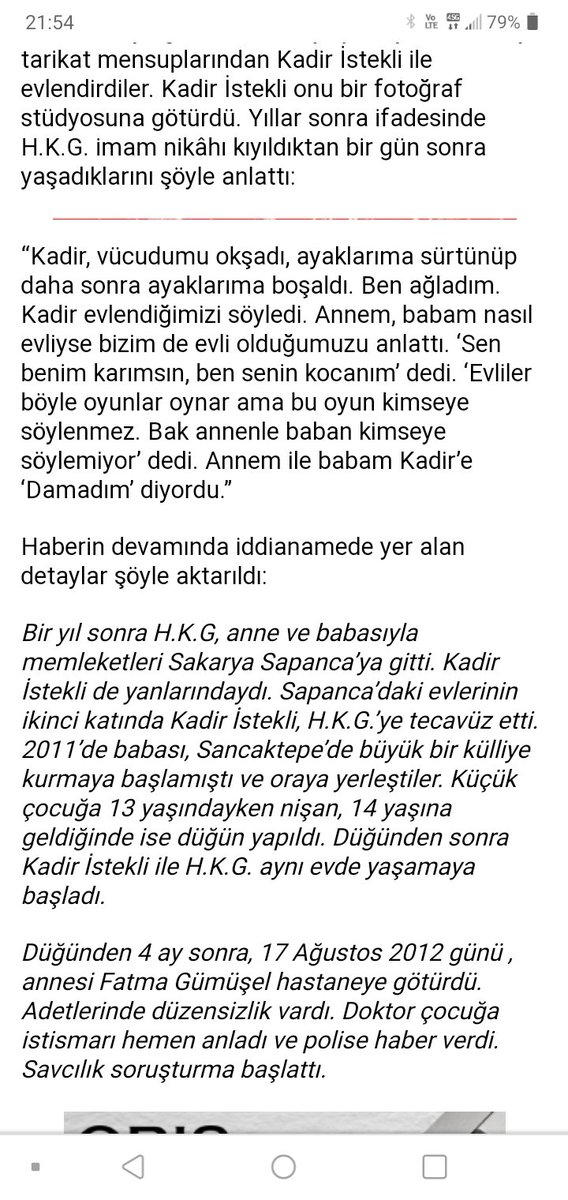 #TimurSoykanTutuklansın Ey dangalaklar.Kızın kendi ifadesi 'Çocukken ayaklarıma boşslıyordu'
6 yaşında beni ona yolladılar..14 de nikahladılar ve hamile bıraktı beni
17 yaşında doğurdum.
Bunu itiraf eden kızın kendisi
Ey dangalaklar bu haber yalansa bike Timur Soykan'ın suçu mu