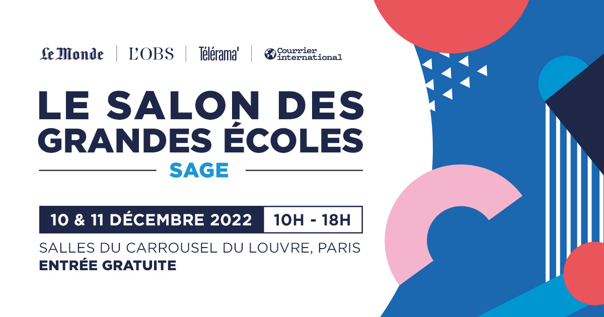 [#Salon] Venez #rencontrer la Grande École du génie urbain sur le Salon des Grandes Écoles SAGE <a href="/lemondefr/">Le Monde</a> les 10 et 11 décembre au Carrousel du Louvre !
📍 RDV sur le stand 2 <a href="/Concours_MT/">Concours_MT</a>
➡️ eivp-paris.fr/evenements/sal…
<a href="/aivp_asso/">AIVP</a> <a href="/ConferenceDesGE/">Conférence des grandes écoles</a>