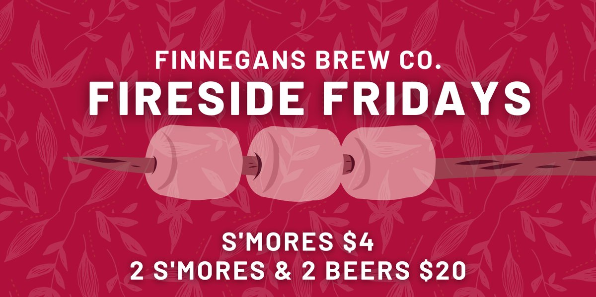 It's Fireside Friday at <a href="/FINNEGANS/">FINNEGANS Brew Co.</a> tonight!  Smores, beer specials, a nice cozy fire.  That's a nice way to start a weekend. #irishfair #finnegans #breweries #minneapolis