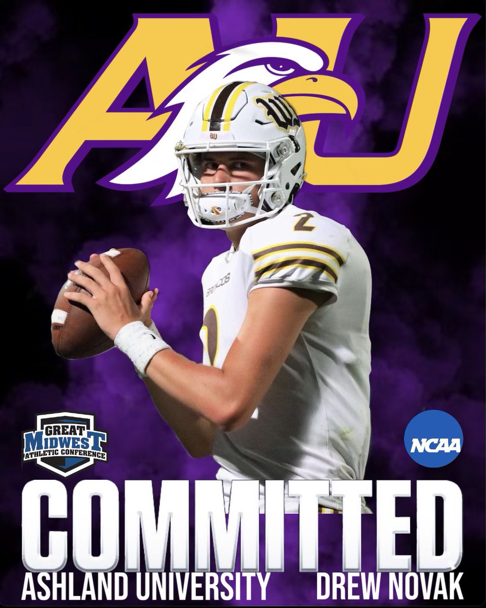 After my official visit I’m excited to announce my commitment to Ashland University!! Thank you to everyone who helped me along the way!! @NOsborne15 <a href="/CoachStacy_/">Tom Stacy</a> <a href="/coach_geiser/">Doug Geiser</a>